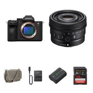 Sony a7 V Mirrorless Camera with 50mm f/25 Lens an Product Image