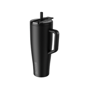 BruMate Era Flip 40oz Straw Tumbler Matte Black Product Image