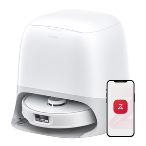 Roborock Qrevo Curv 5XC Robot Vacuum and Mop White Product Image