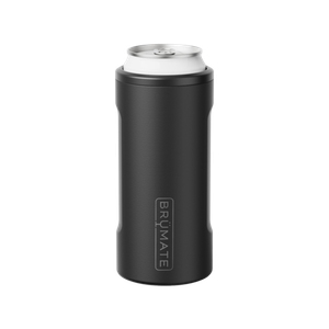 BruMate Hopsulator Slim Can Cooler Matte Black Product Image
