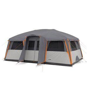 12 Person Straight Wall Cabin Tent w/ Full Rainfly Product Image