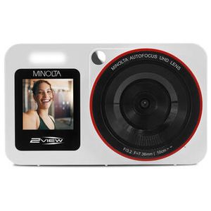 Minolta 2VIEW MND33 Dual-Screen Digital Camera (Wh Product Image