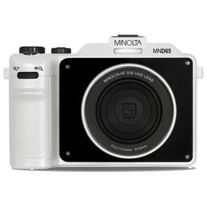 Minolta MND65 Selfie Shot Digital Camera (White) Product Image