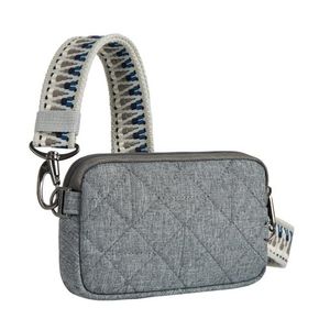 Boho Anti-Theft Phone Sling, Geo Gray Heather Product Image