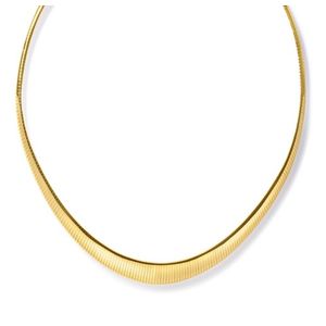 Omega Collar Necklace Gold Product Image