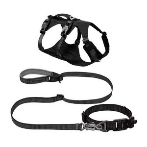 Ridgeline High-Performance Harness Collar Leash Kit - Medium Obsidian Black Product Image