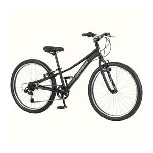 Dart 24" Kids Bike - 7-Speed Matte Black - Ages 8-11 Years Product Image