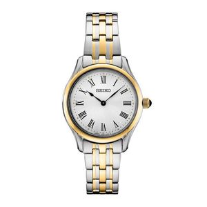 Ladies Essentials 2-Tone Stainless Steel Watch Silver Product Image